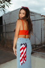 Load image into Gallery viewer, Americana crop top
