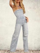 Load image into Gallery viewer, Dixie Denim Jumpsuit
